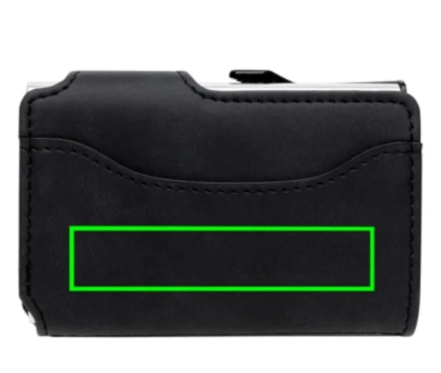 Aluminium RFID korthållare - gravyr ingår